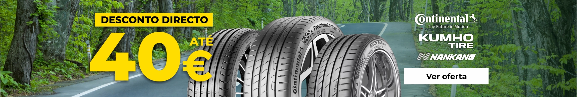Pneus Continental Kumho Nankang