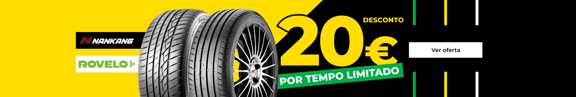 Pneus Rovelo e Nankang