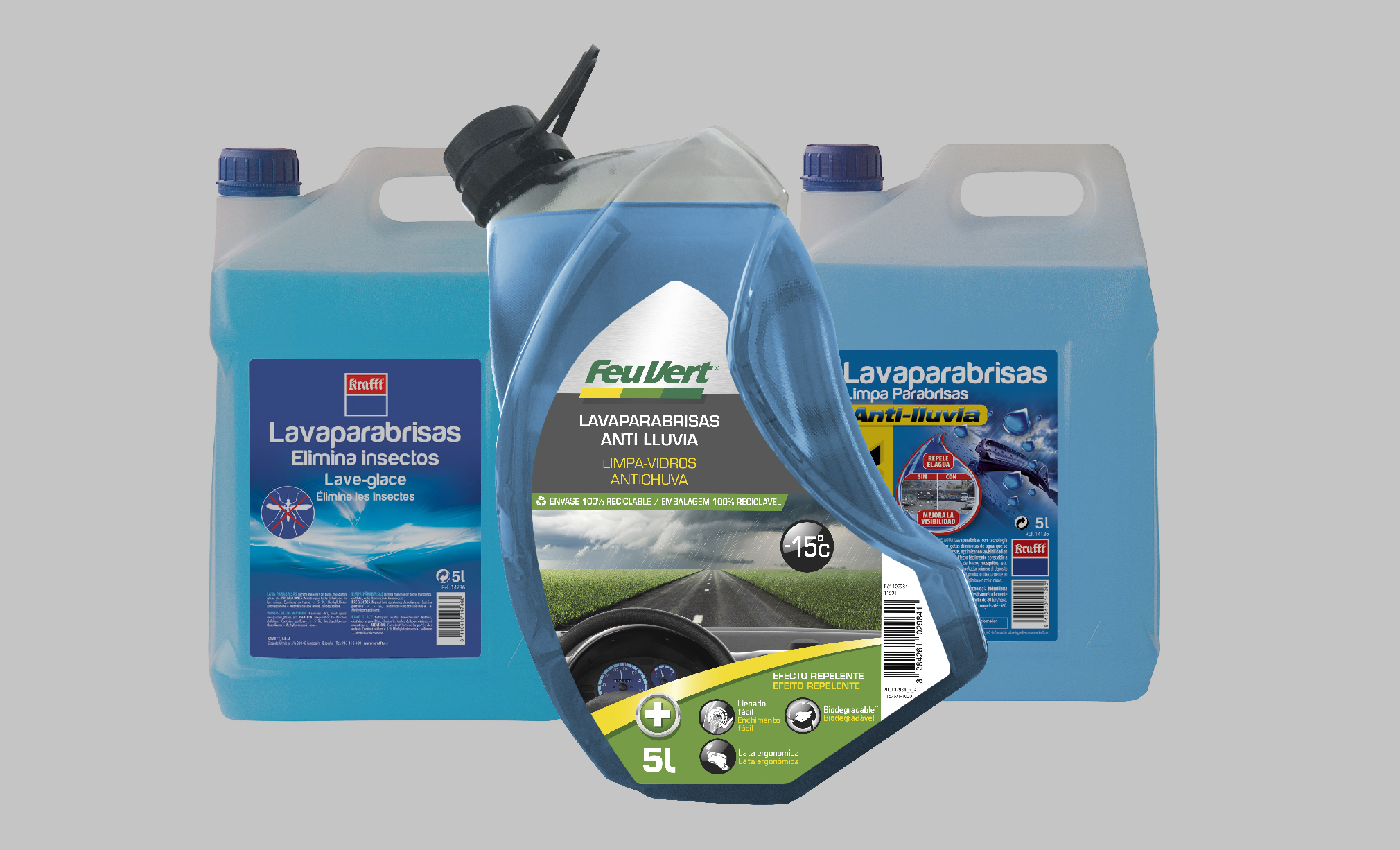 Líquido limpa-vidros